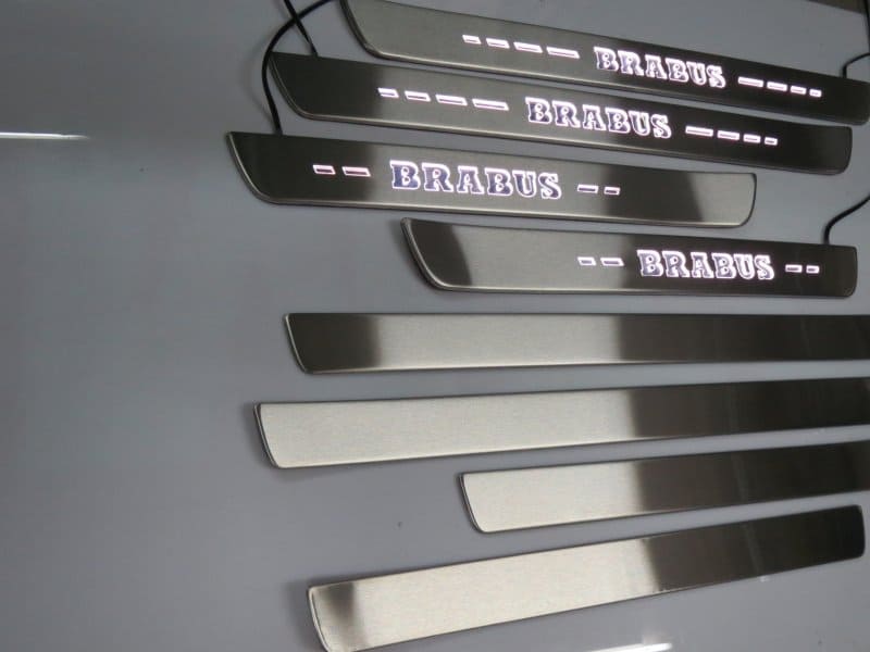 Nakładki na progi listwy Mercedes-Benz W222 2013-2020 S-klasa Brabus 8 szt